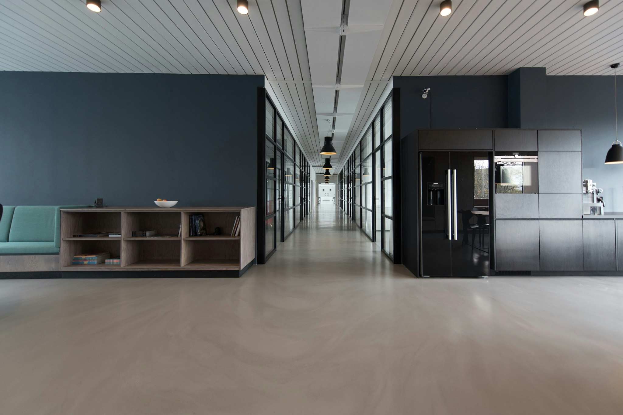 Corporate boardroom for crisis management